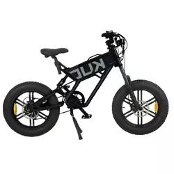 Електровелосипед KUGOO T01, (500 Вт, 48 В, 13 А/ч), колеса 20", чорний