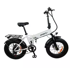Електровелосипед  Myatu F0320F (250 Вт, 10 А/год, 48 В ), колеса 20", Білий