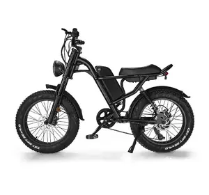 Електровелосипед Fatbike IM-J, (500 Вт, 48 В, 15,6 А/год), колеса 20", чорний